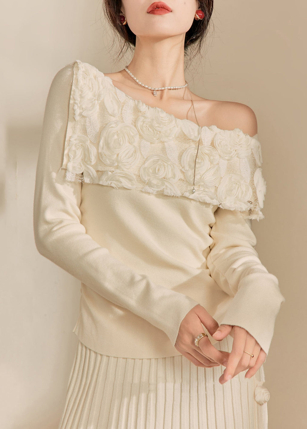 Vintage Inspired Sweater with a Contemporary Edge