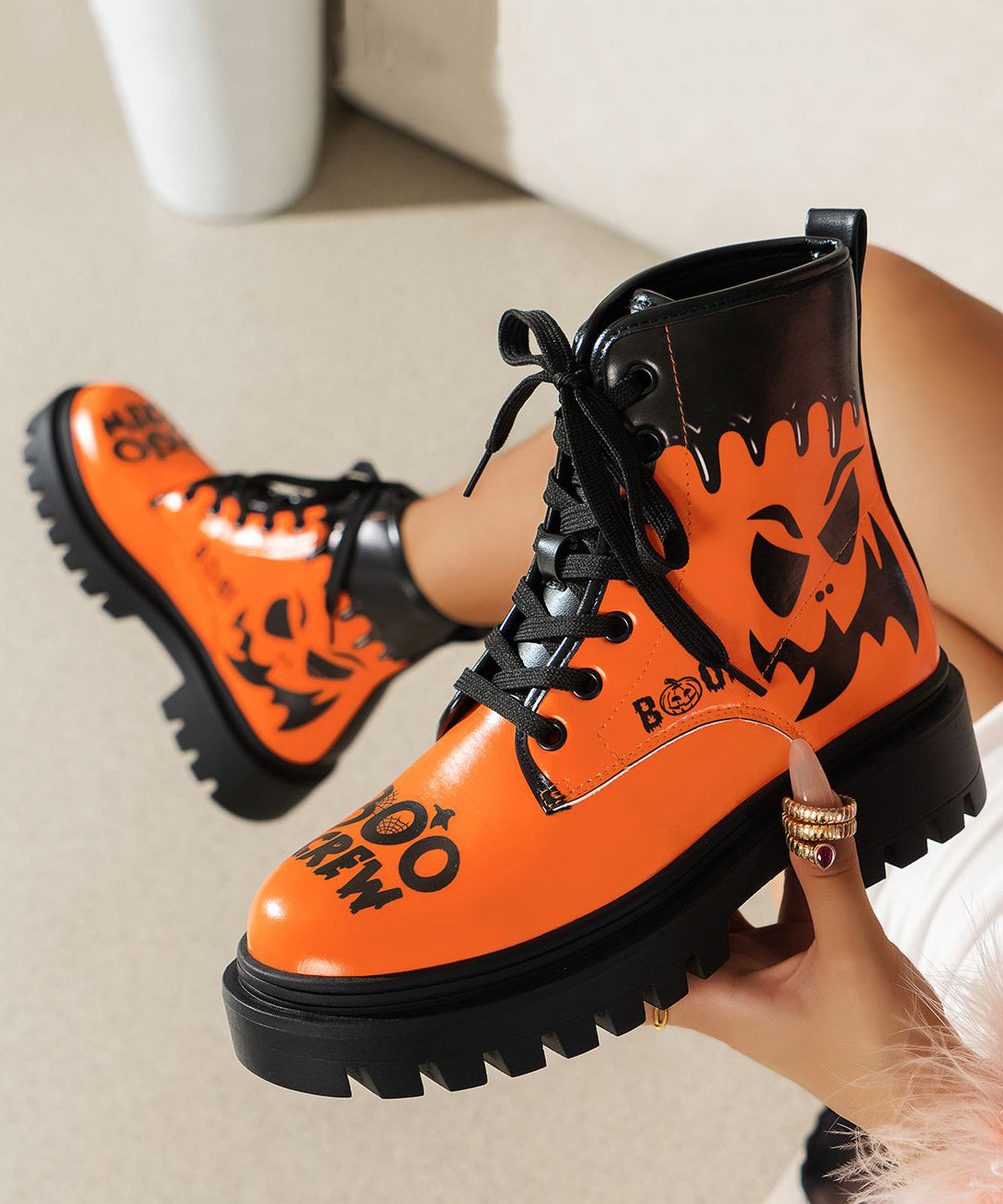 Classic Orthopedic Boots with Timeless Style