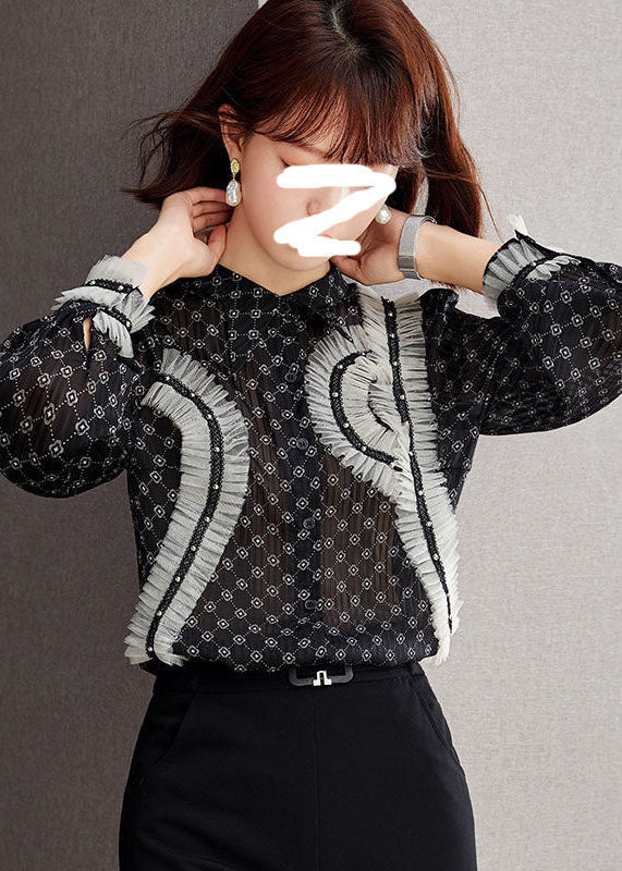 A Vintage Style Shirt with Delicate Timeless Details