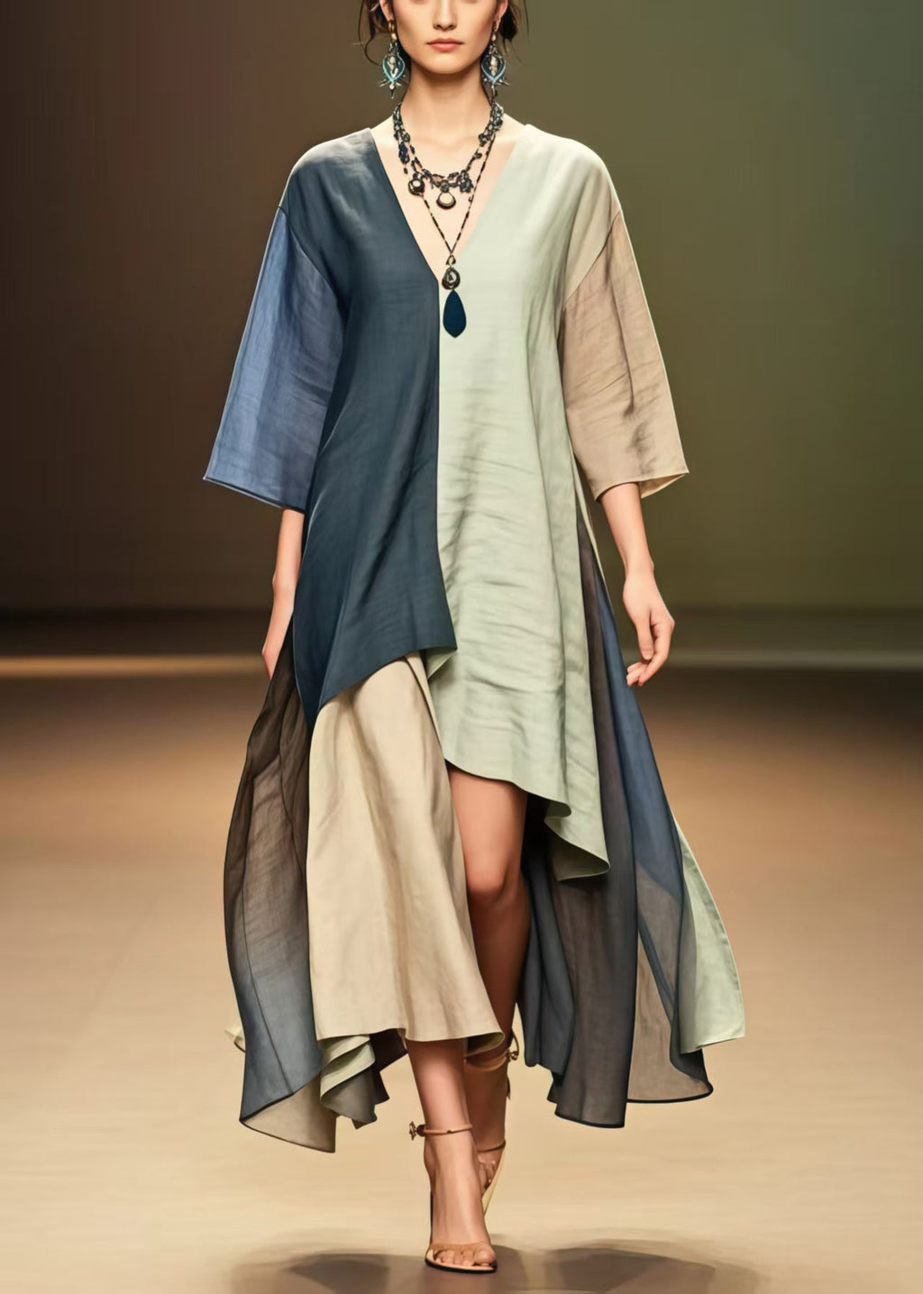 Well Tailored Dress with a Graceful Silhouette