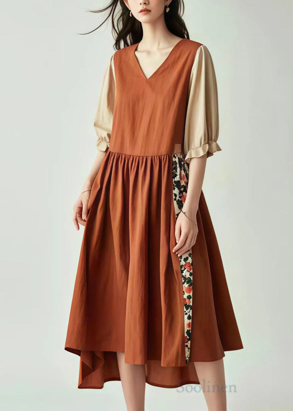 A Vintage Style Dress with Delicate Timeless Details