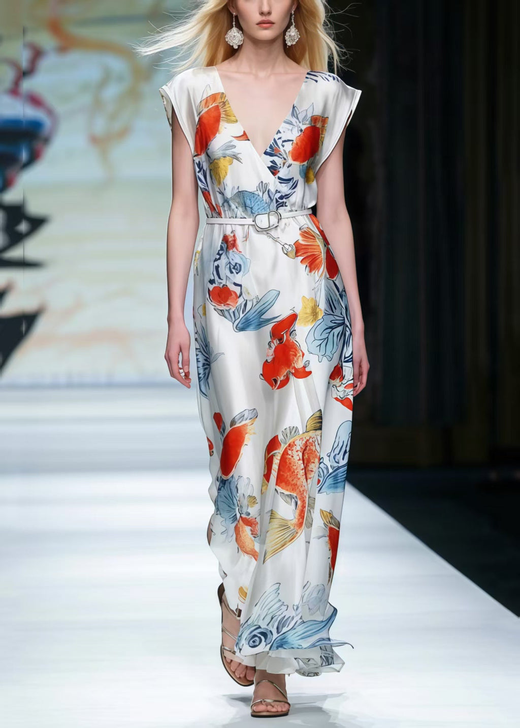 A Vintage Style Dress with Delicate Timeless Details