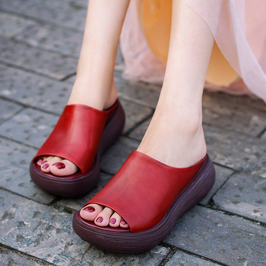 Vintage Inspired Orthopedic Slippers