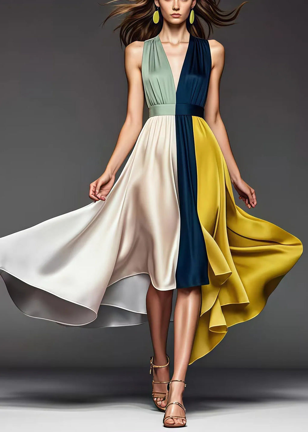 Classic Vintage Dress with a Flattering Fit