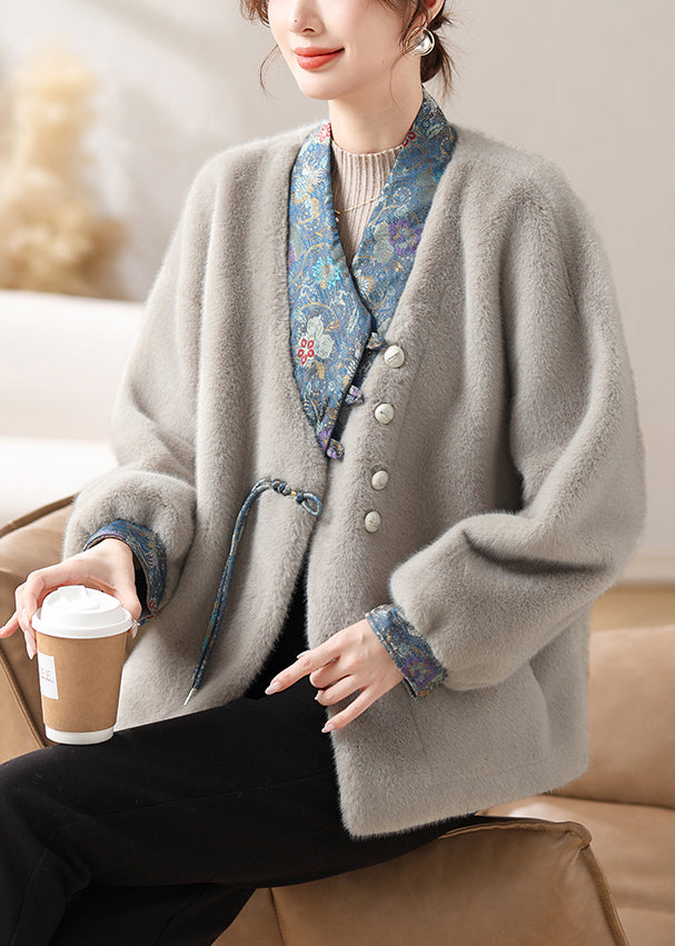 A Vintage Style Coat with Delicate Timeless Details