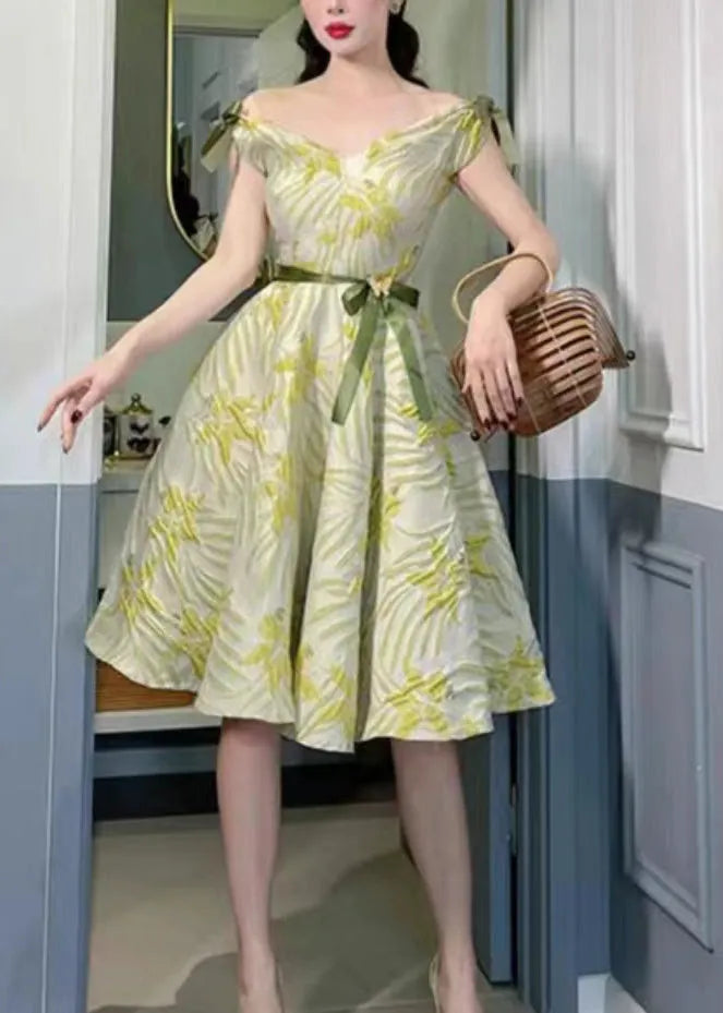 A Vintage Style Dress with Delicate Timeless Details