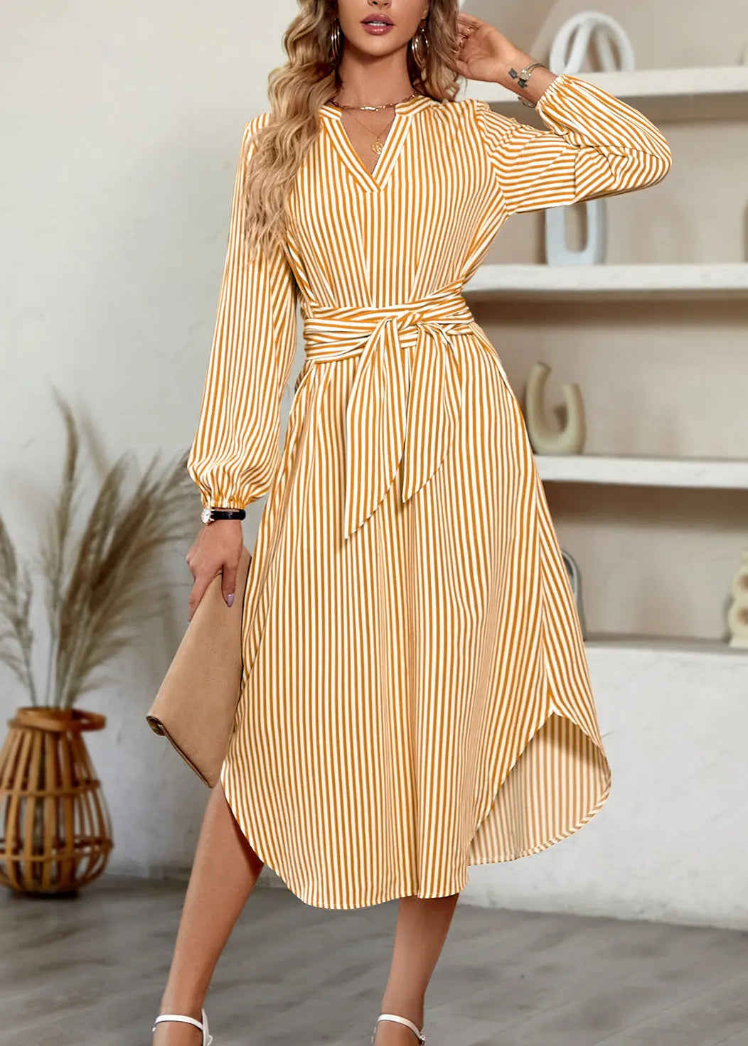 Elegantly Styled Dress for Everyday Wear