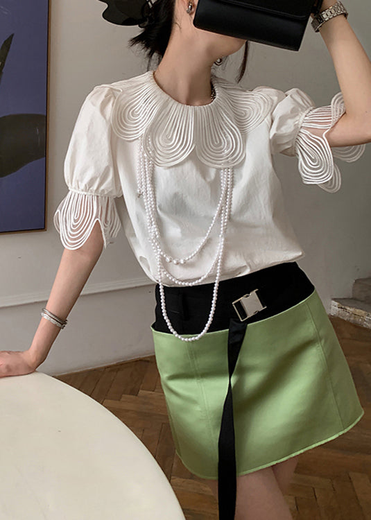 A Vintage Style Shirt with Delicate Timeless Details