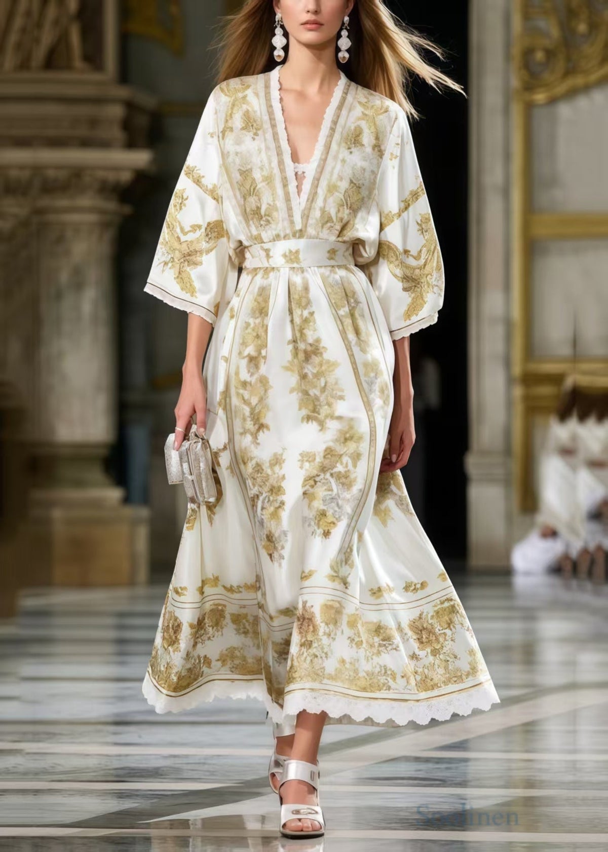 A Vintage Style Dress with Delicate Timeless Details