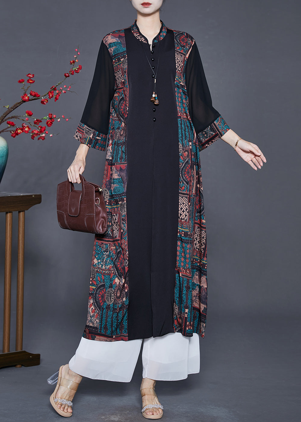 Classic Vintage Cardigan with a Flattering Fit