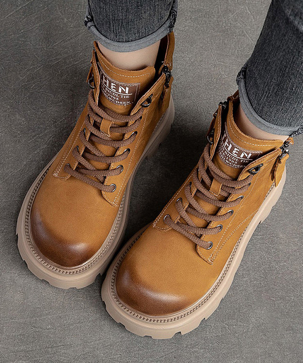 Vintage Inspired Orthopedic Boots
