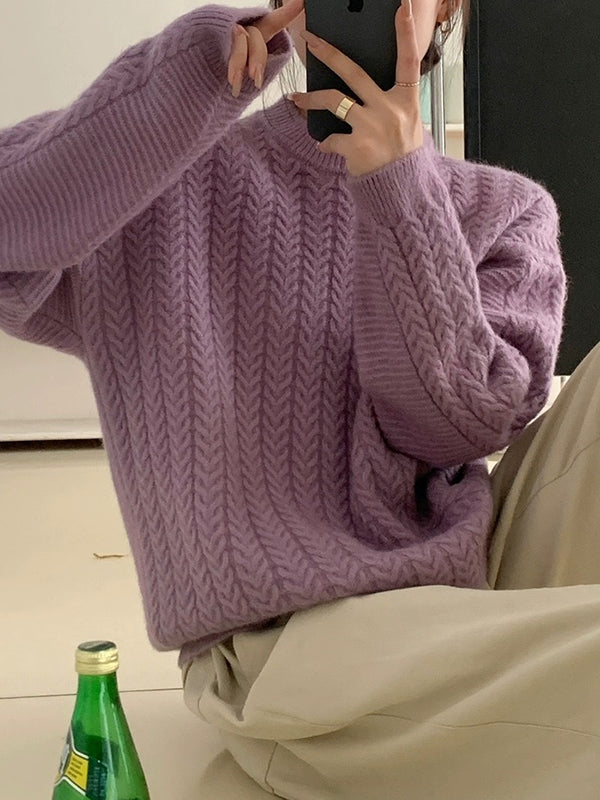 Beautifully Finished Sweater in a Timeless Design