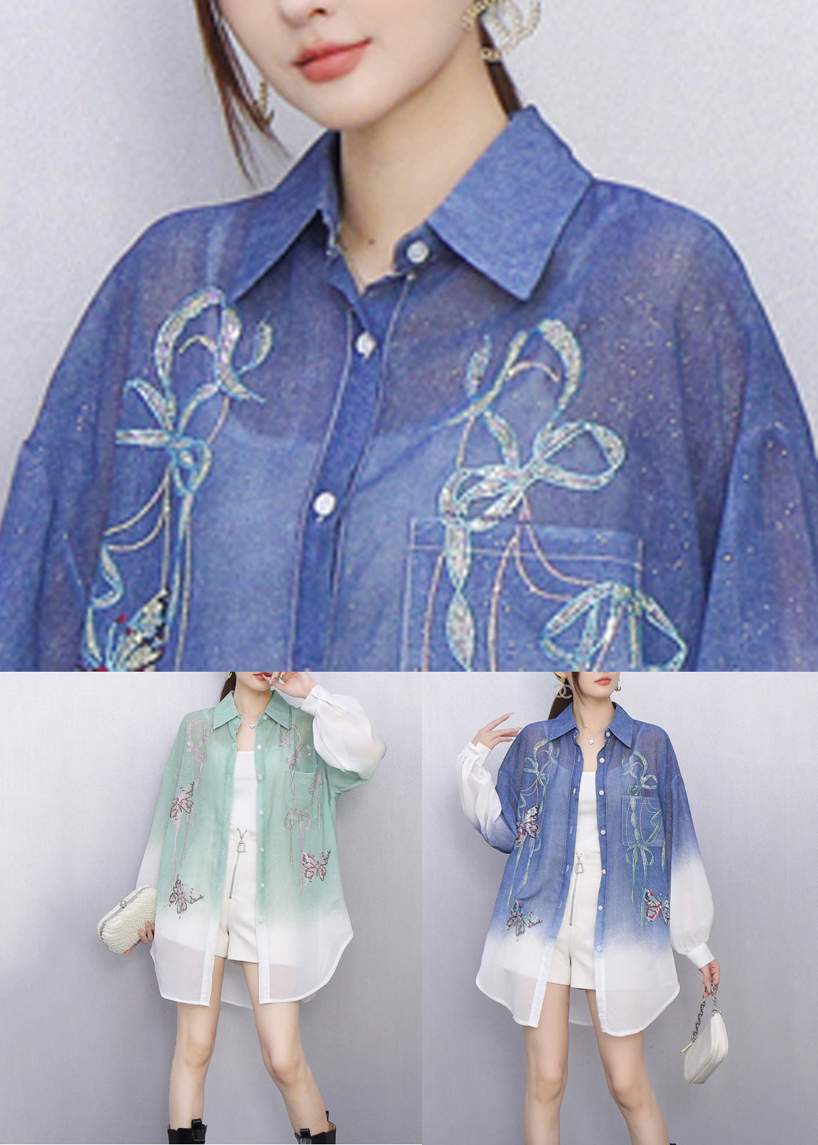 Well Tailored Shirt with a Graceful Silhouette