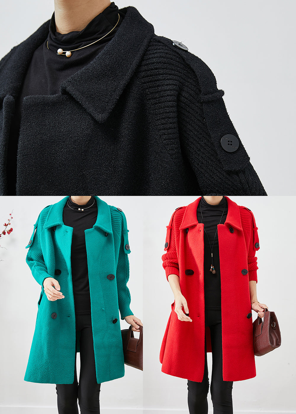 Well Tailored Coat with a Graceful Silhouette