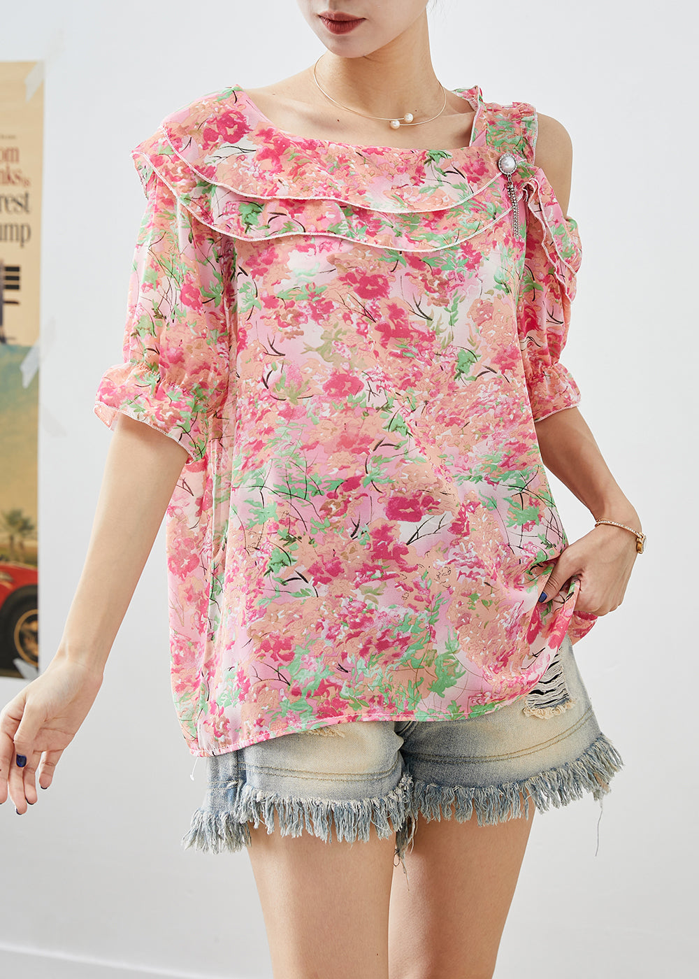 A Vintage Style Top with Delicate Timeless Details