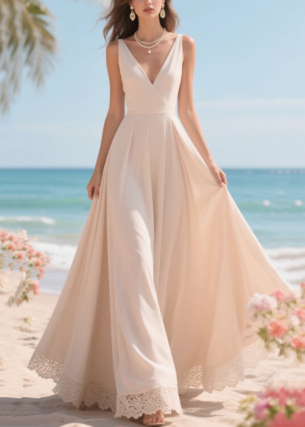 A Vintage Style Dress with Delicate Timeless Details