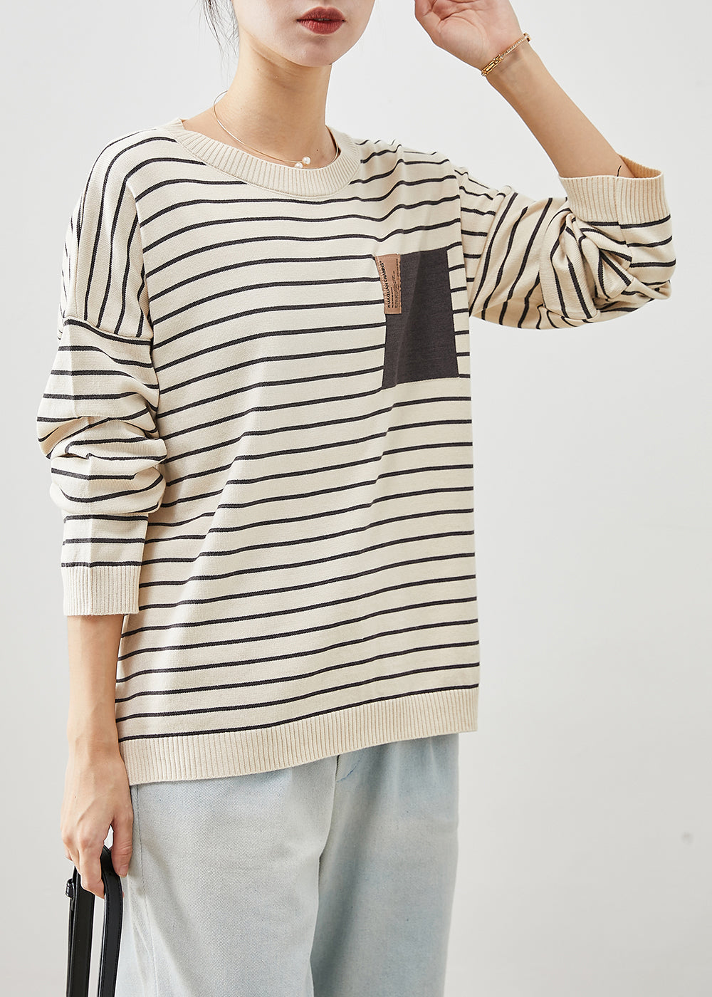 Beautifully Finished Sweater in a Timeless Design