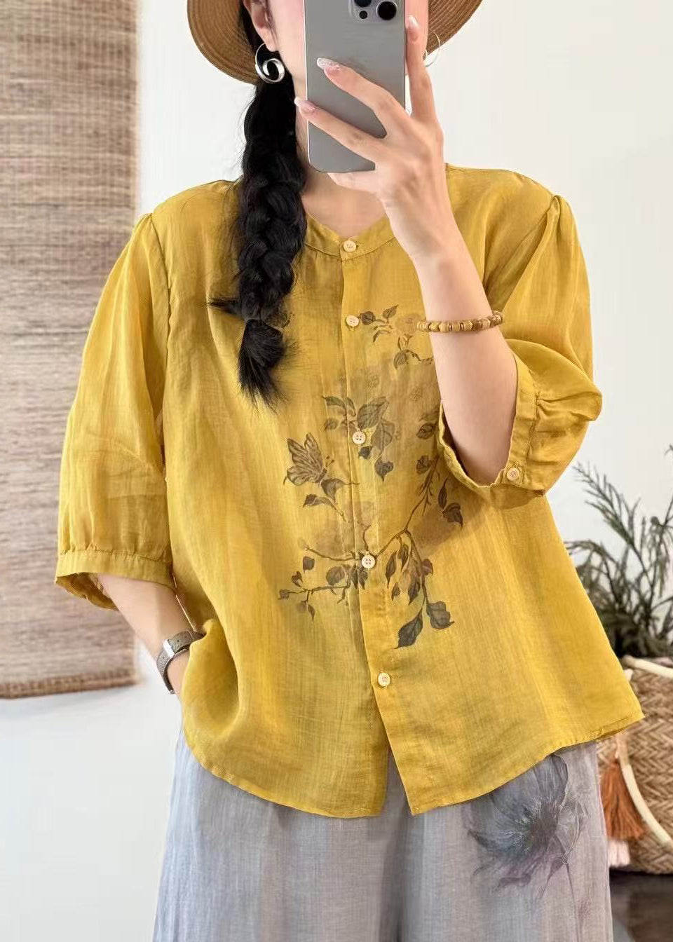Vintage Inspired Shirt with a Contemporary Edge