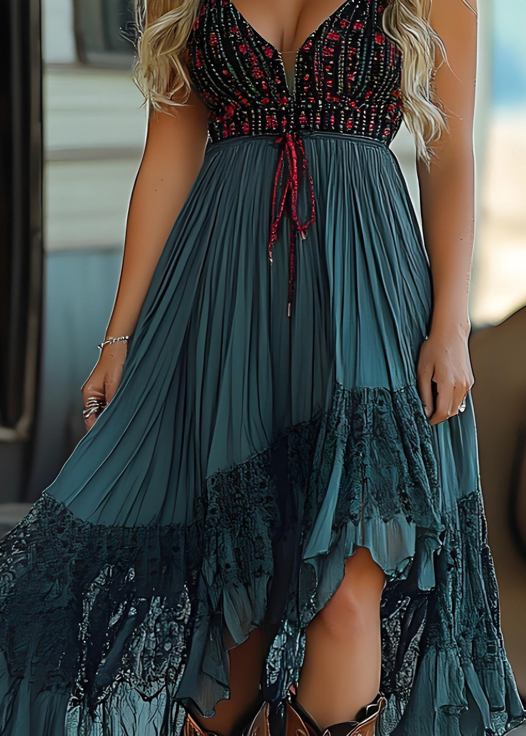 Well Tailored Dress with a Graceful Silhouette