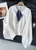 Classic Vintage Blouse with a Flattering Fit