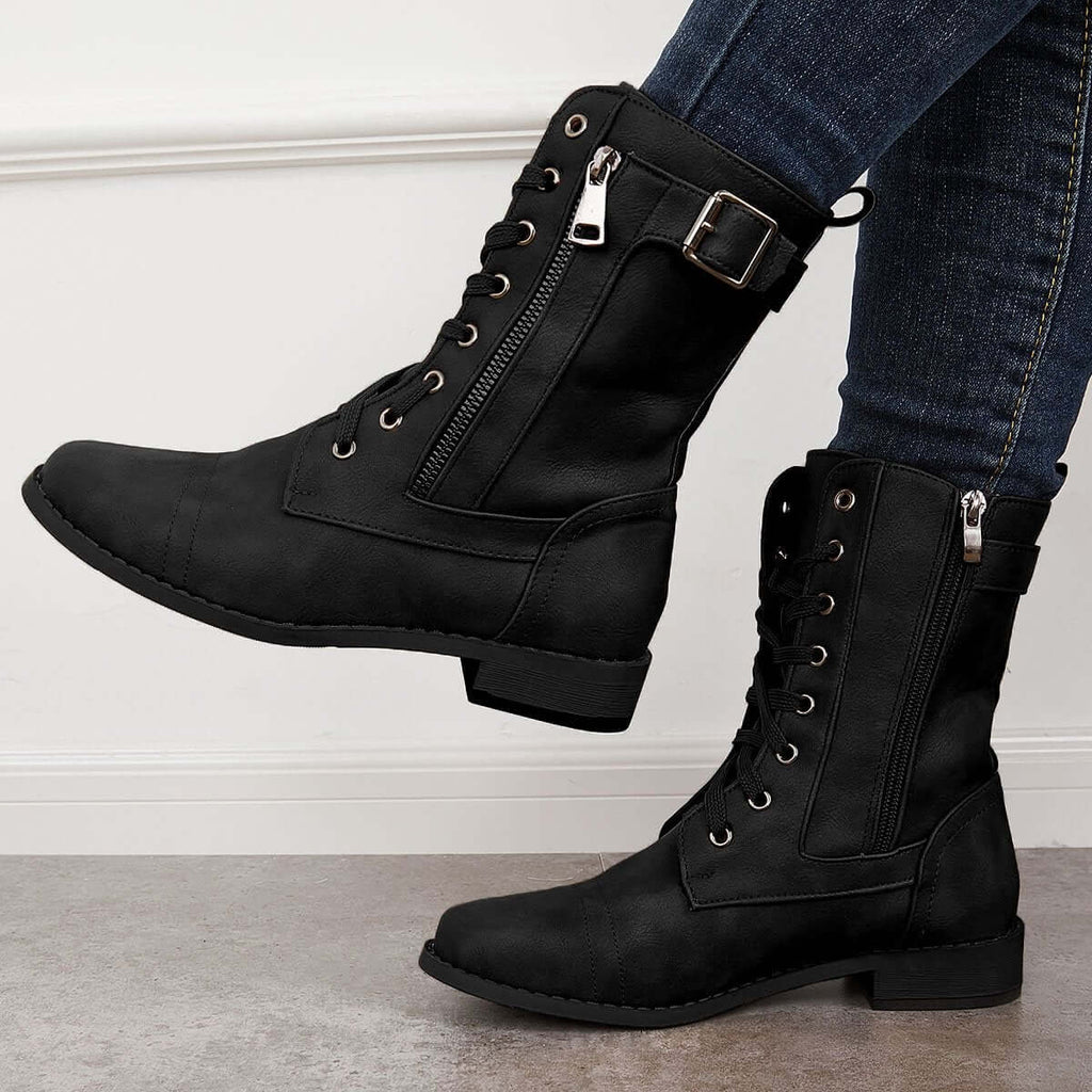 Classic Orthopedic Boots with Timeless Style