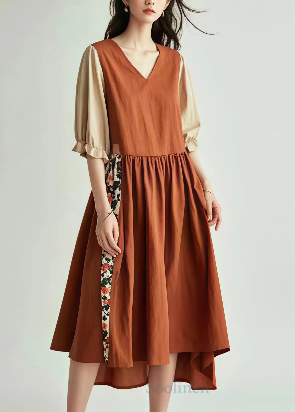 A Vintage Style Dress with Delicate Timeless Details