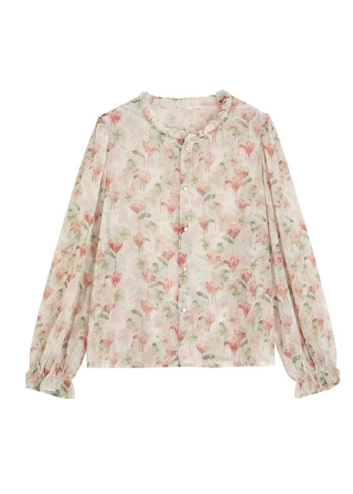 A Vintage Style Shirt with Delicate Timeless Details