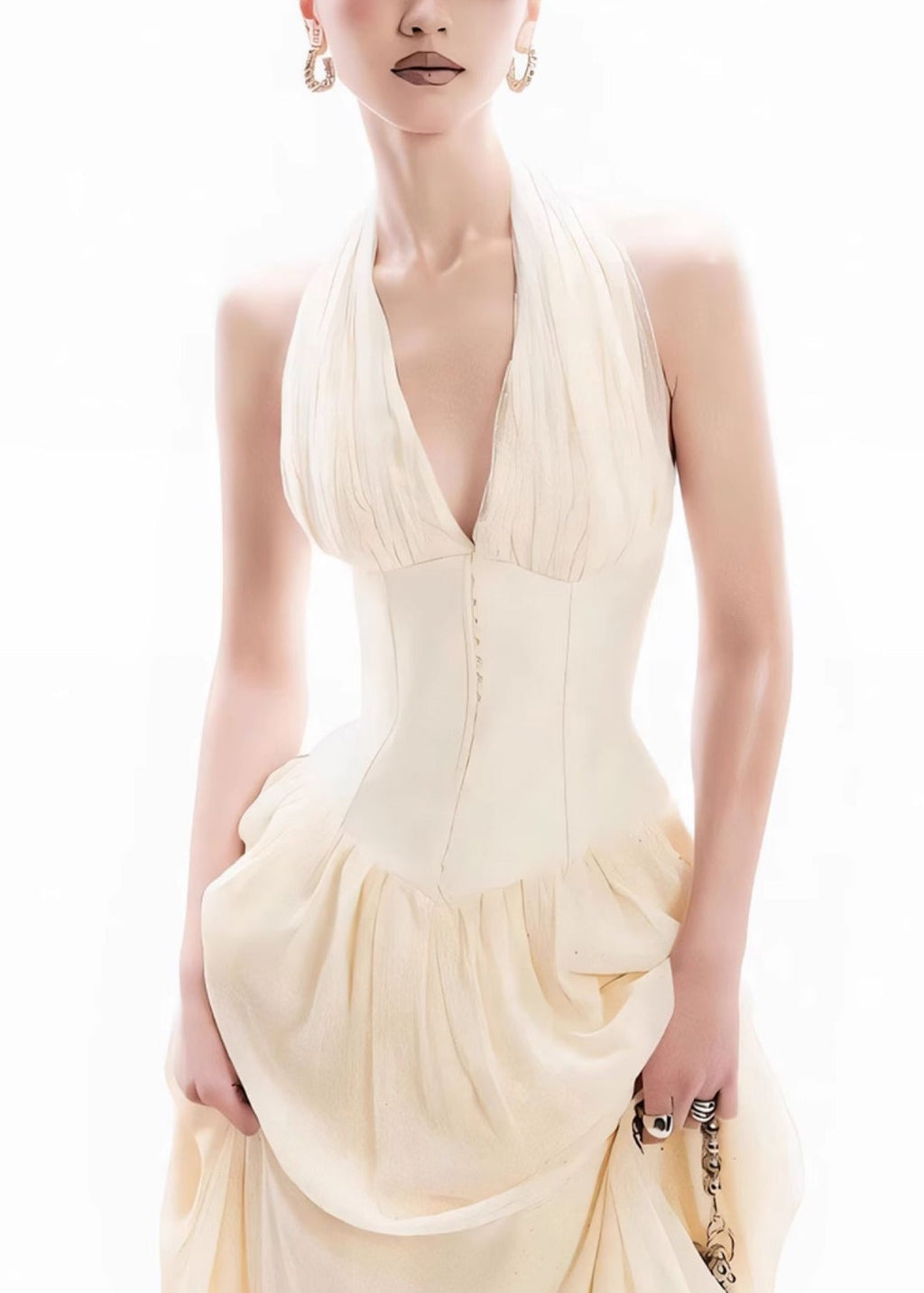 Elegantly Styled Dress for Everyday Wear