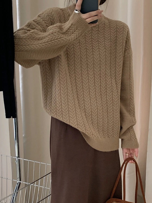 Beautifully Finished Sweater in a Timeless Design