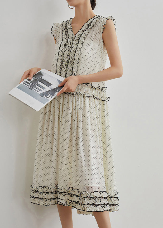 A Vintage Style Dress with Delicate Timeless Details