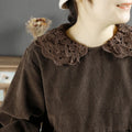 A Vintage Style Sweater with Delicate Timeless Details