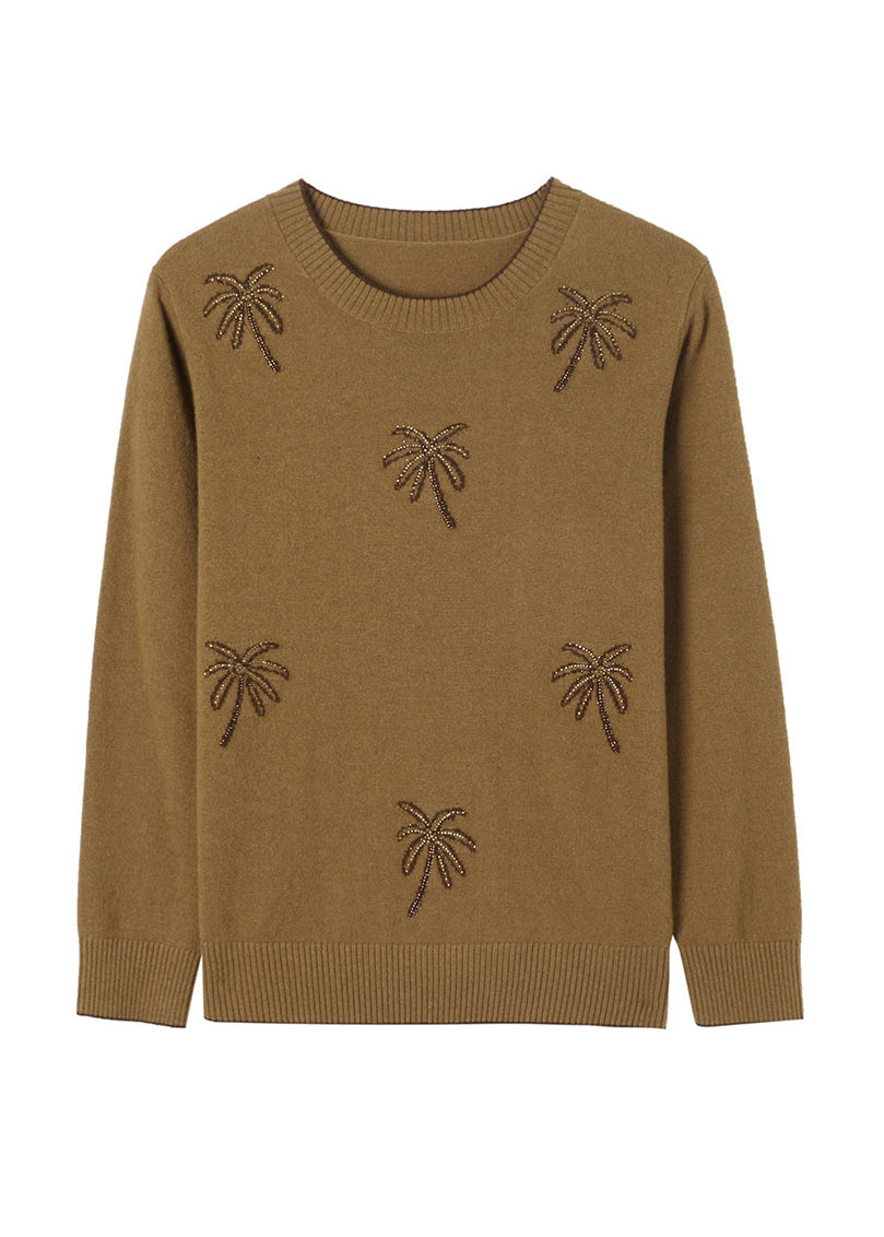 A Vintage Style Sweater with Delicate Timeless Details
