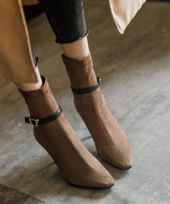 Chic Orthopedic Boots with Unique Design
