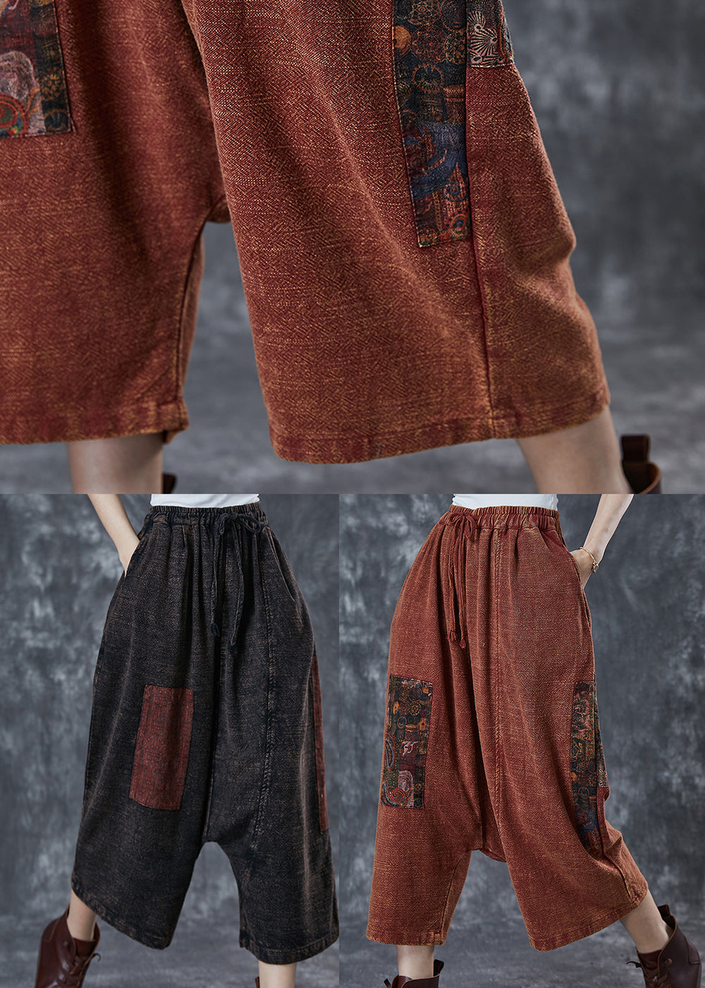 A Vintage Style Pants with Delicate Timeless Details
