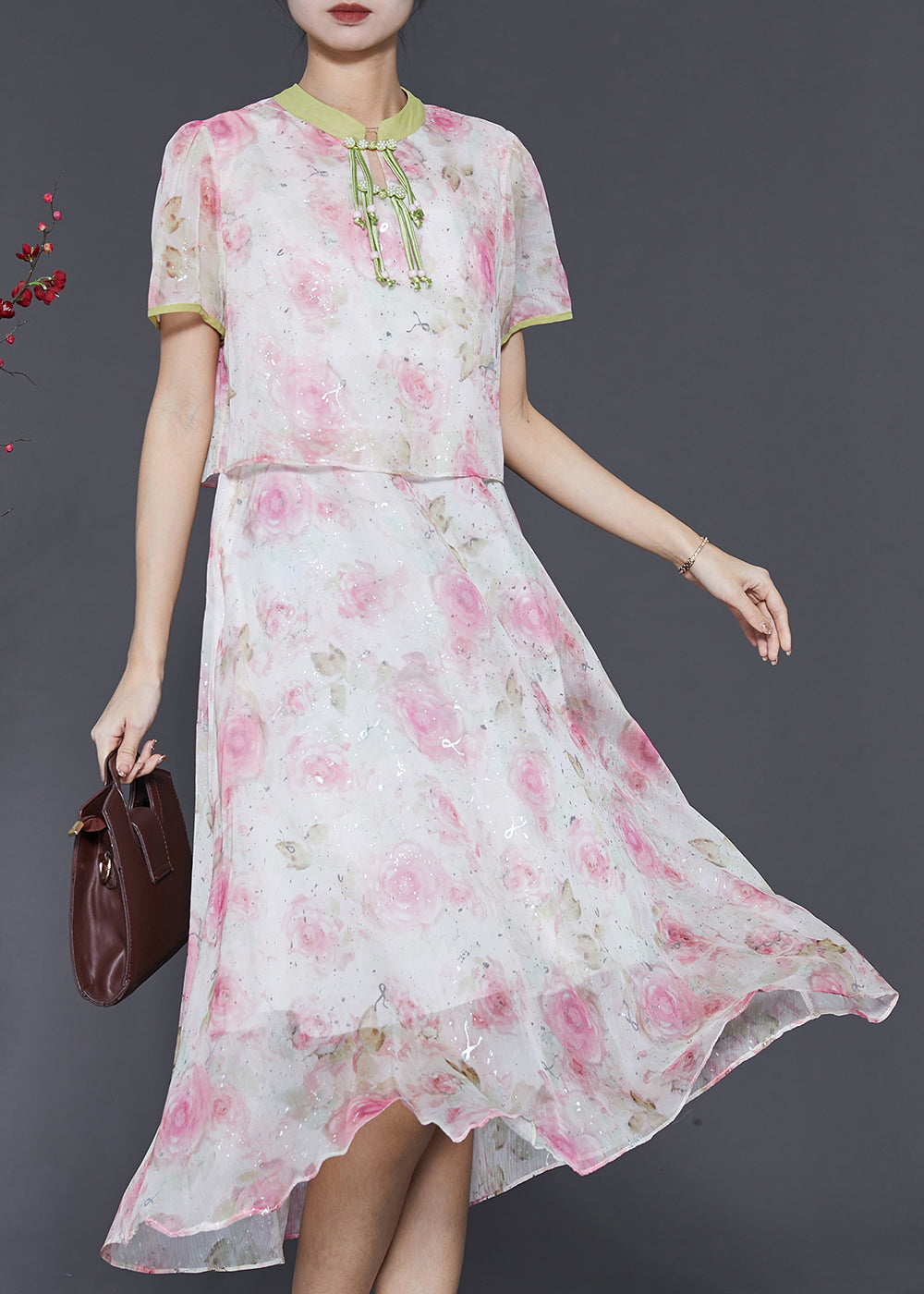 A Vintage Style Dress with Delicate Timeless Details