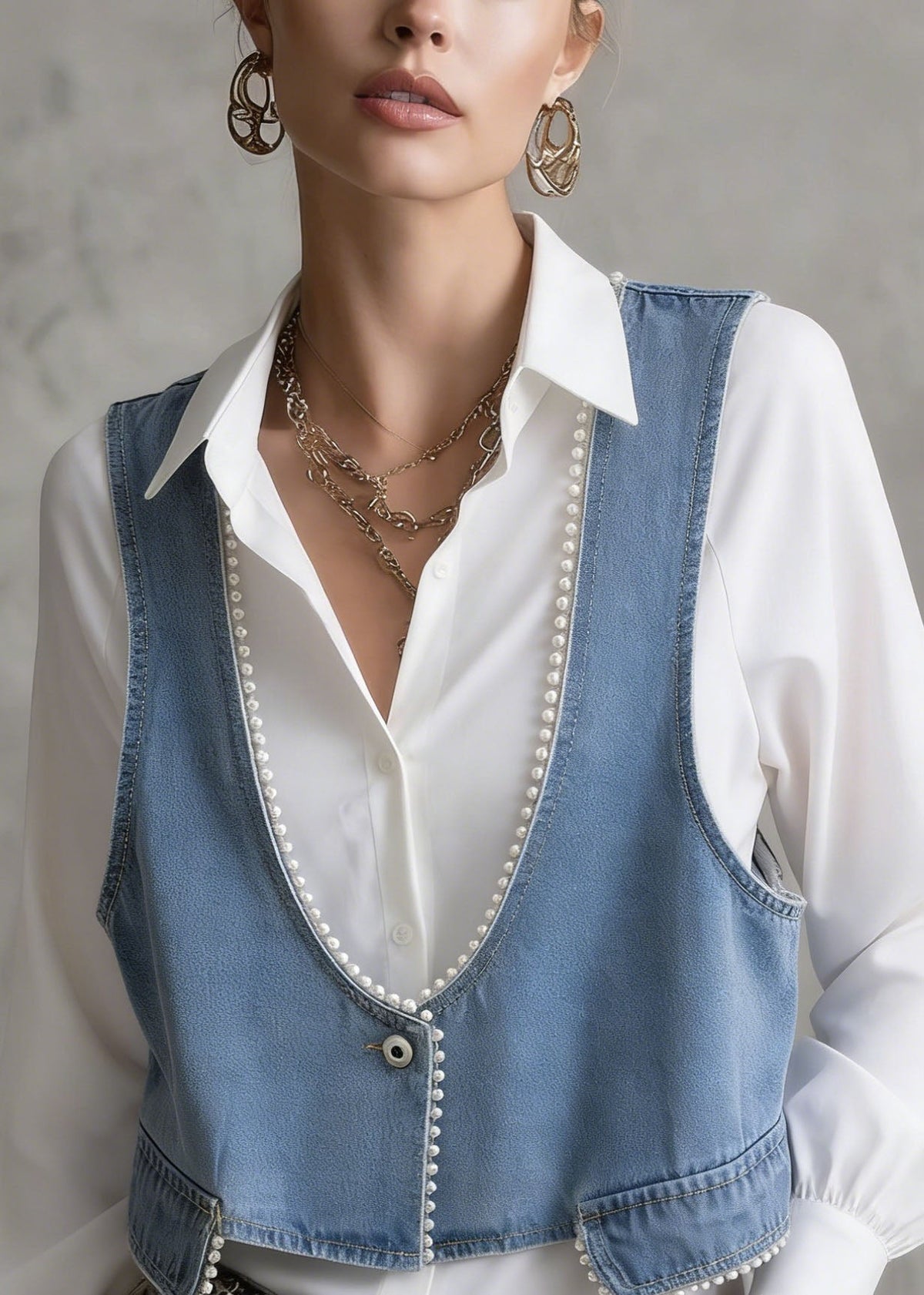 A Vintage Style Garment with Delicate Timeless Details
