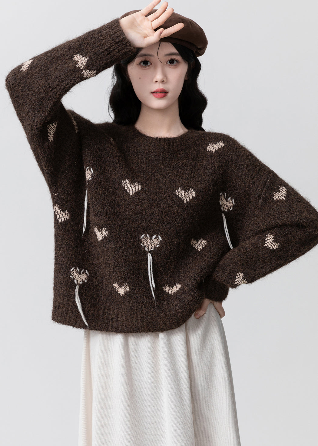 Gracefully Styled Sweater for Any Occasion