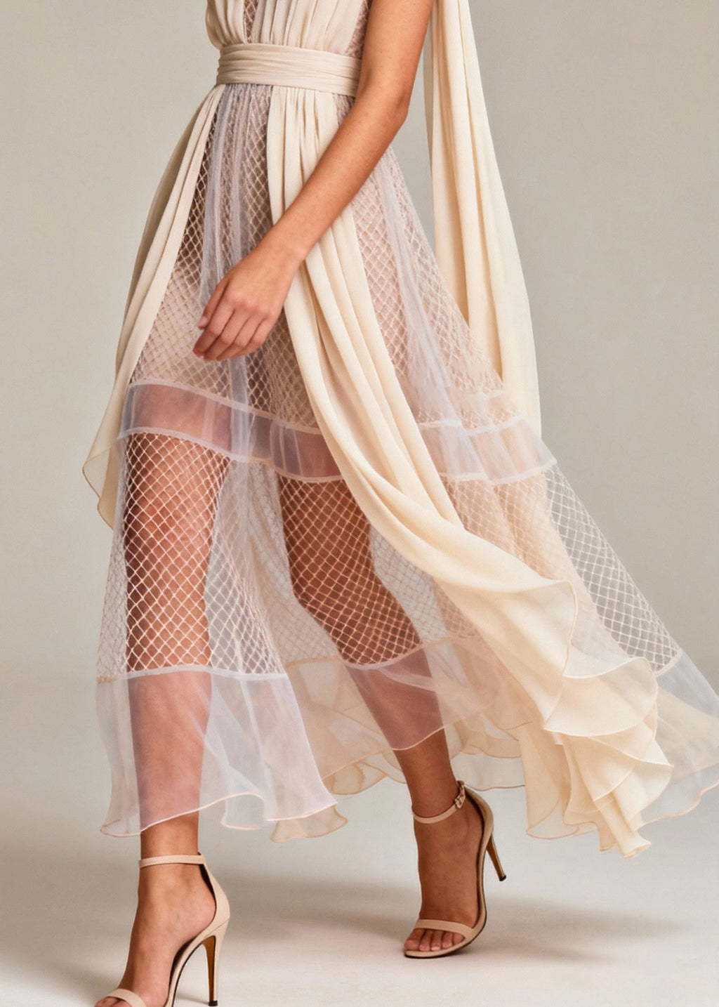 A Vintage Style Dress with Delicate Timeless Details