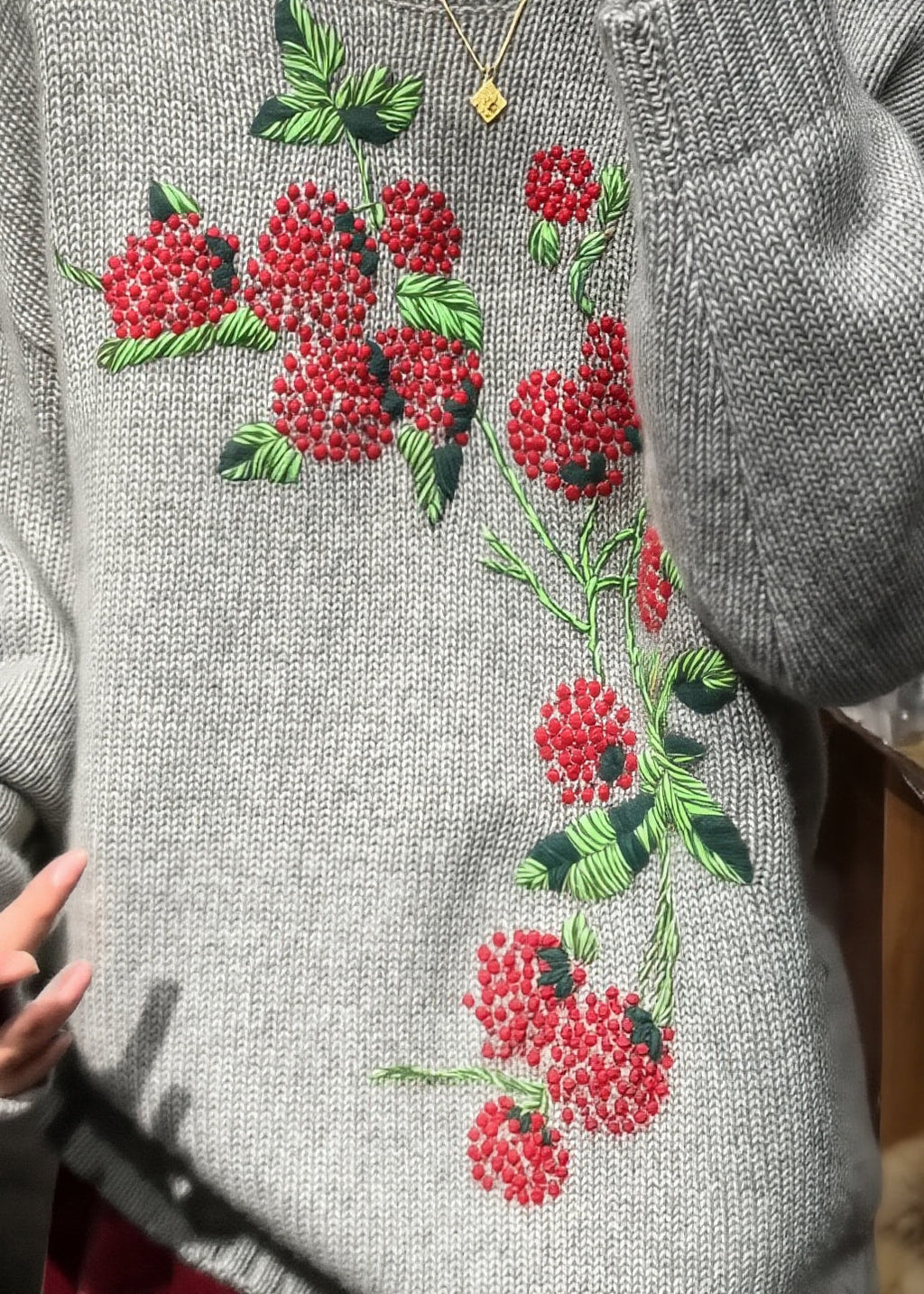 Vintage Inspired Sweater with a Contemporary Edge