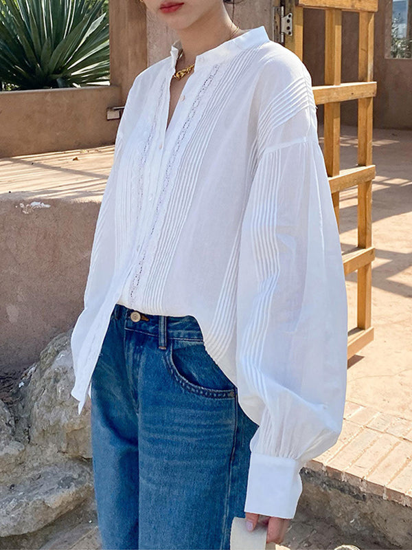 Vintage Inspired Blouse with a Contemporary Edge