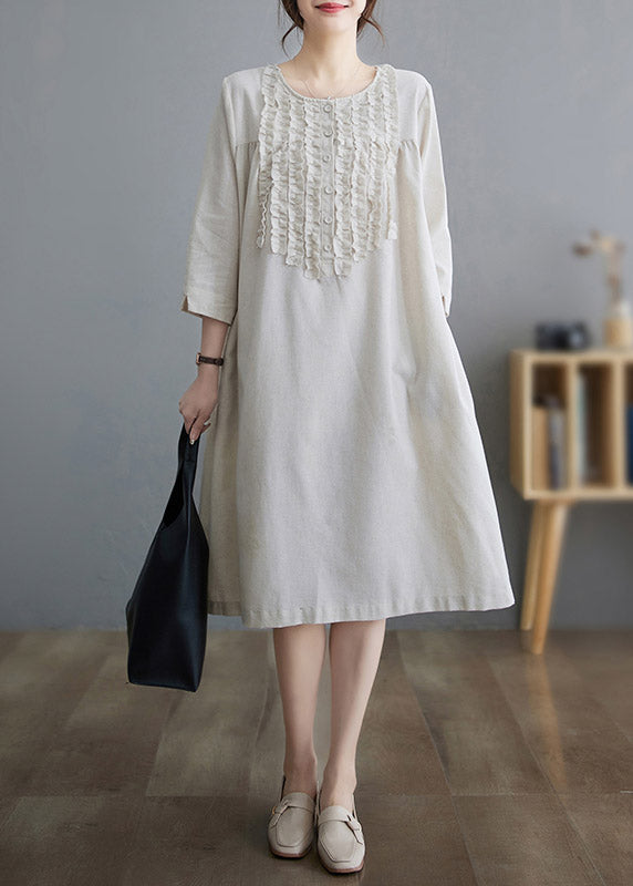 A Vintage Style Dress with Delicate Timeless Details
