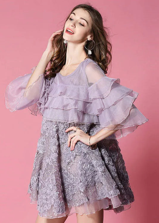 A Vintage Style Dress with Delicate Timeless Details
