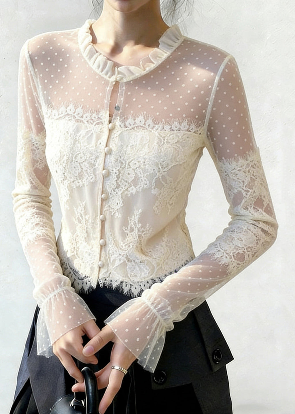 Beautifully Finished Blouse in a Timeless Design