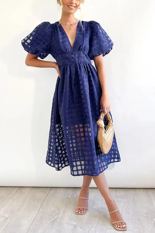 A Vintage Style Dress with Delicate Timeless Details