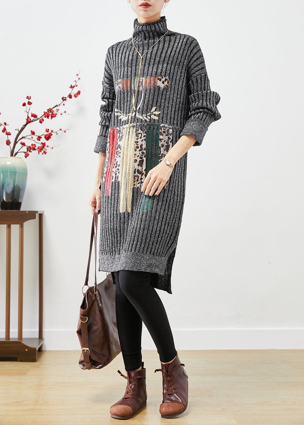 A Vintage Style Sweater with Delicate Timeless Details