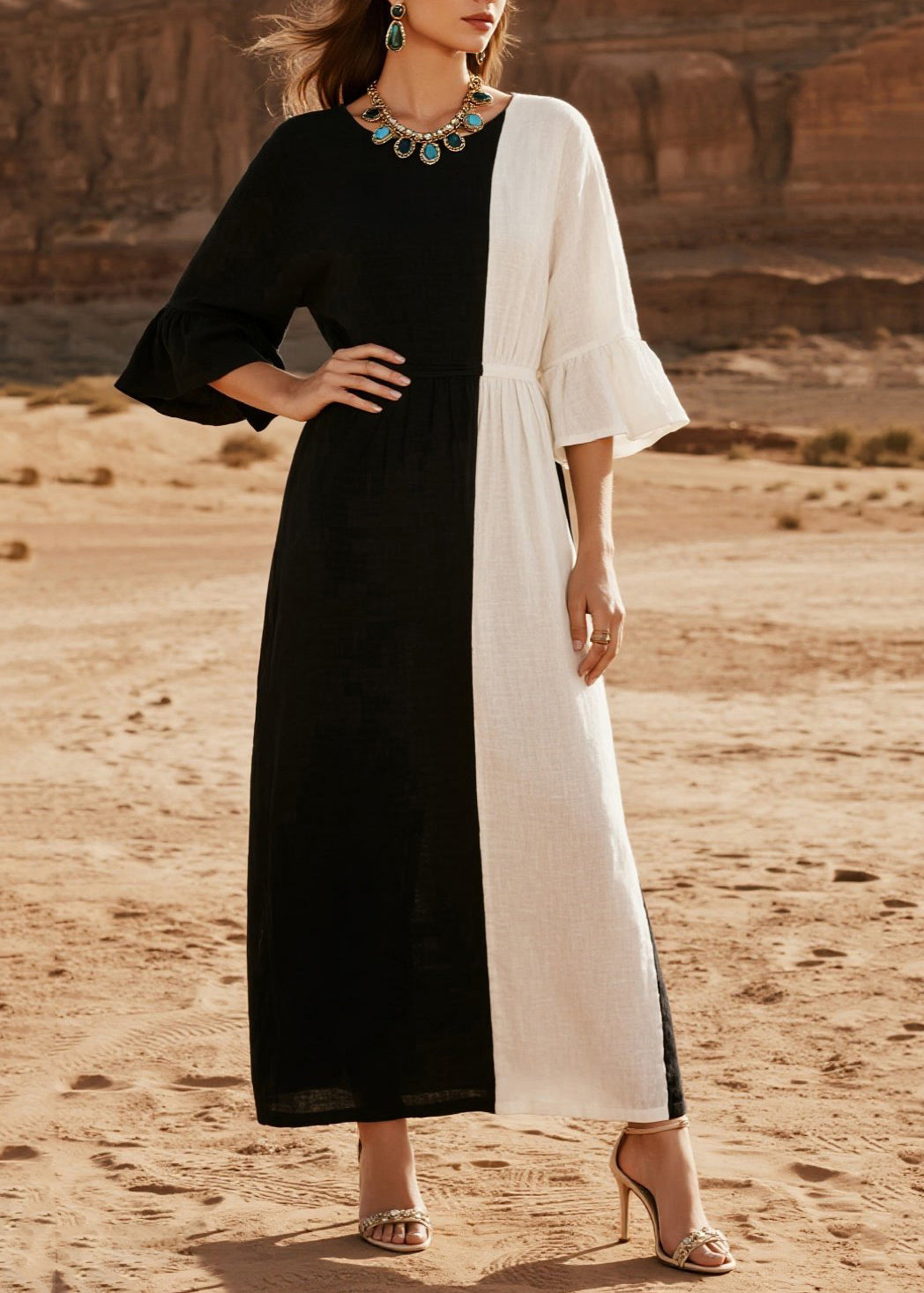 Effortlessly Elegant Dress with a Timeless Design