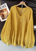 A Vintage Style Sweater with Delicate Timeless Details