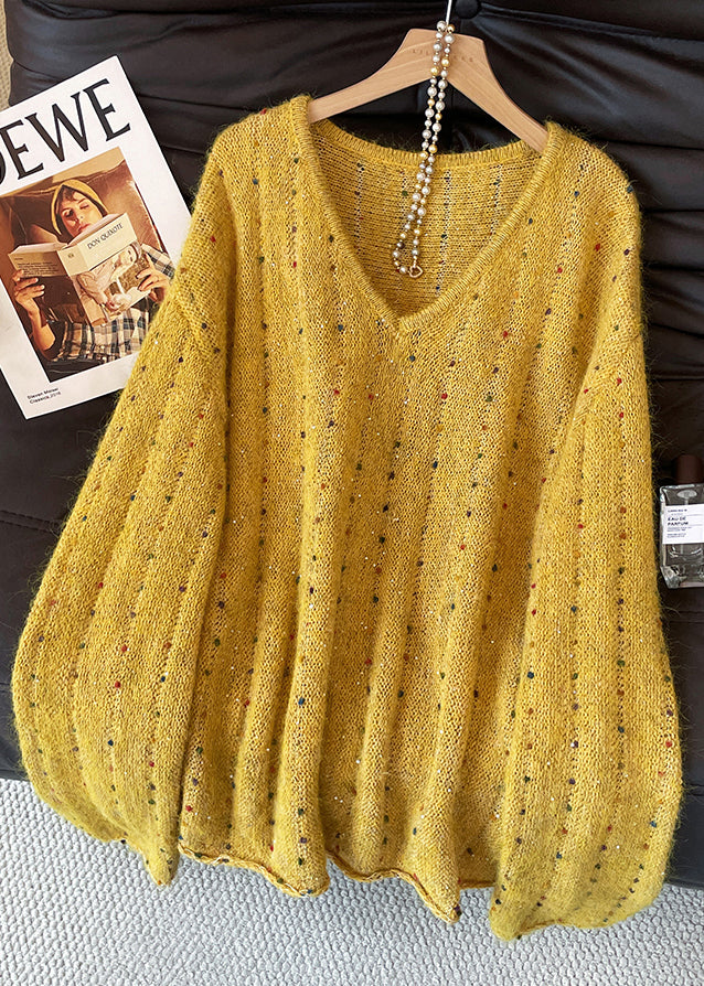 A Vintage Style Sweater with Delicate Timeless Details