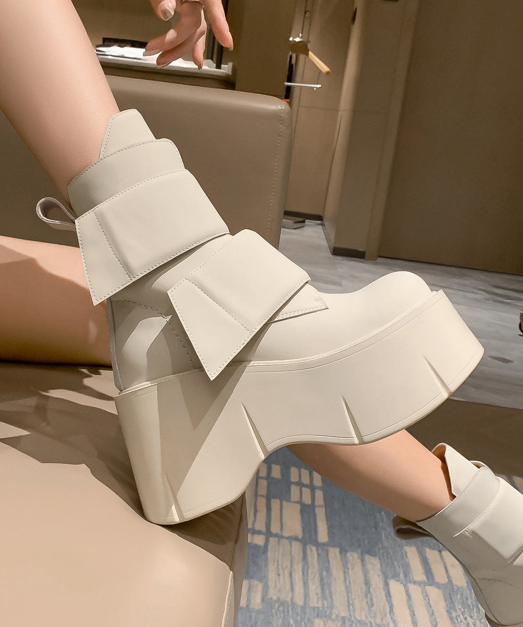 Vintage Inspired Orthopedic Boots