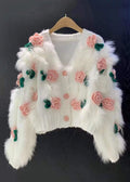A Vintage Style Cardigan with Delicate Timeless Details